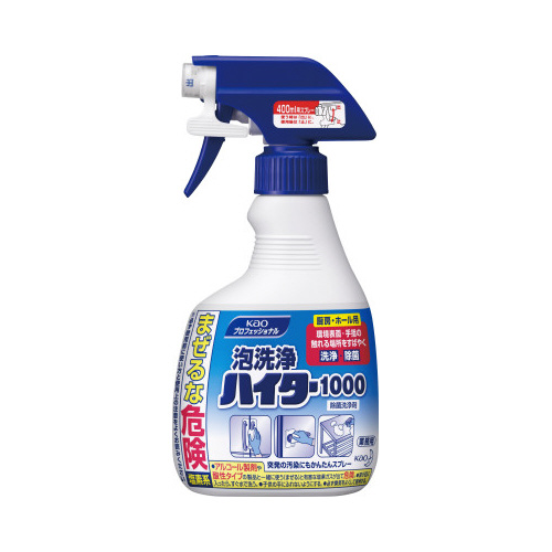 泡洗浄ハイター１０００　４００ｍｌ×５画像