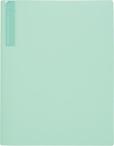抗菌スリムクリヤーブック　１０Ｐ　ライトグリーン画像