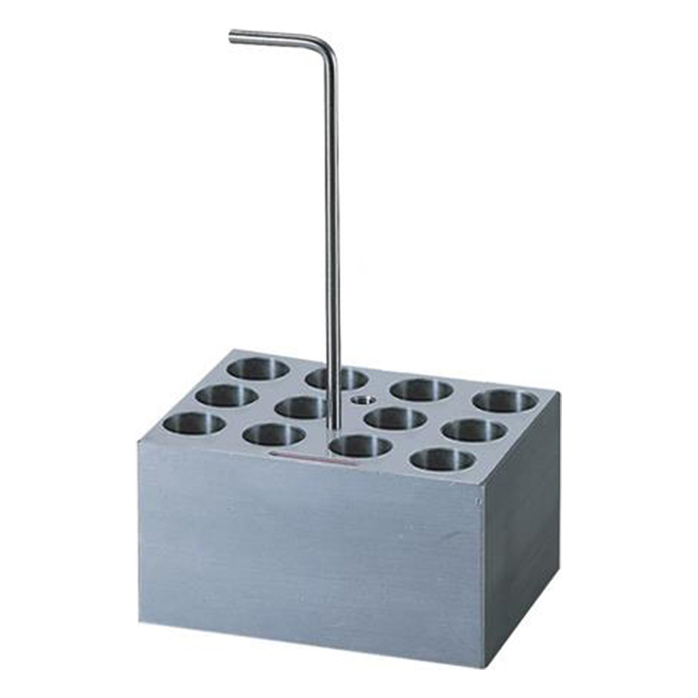 ホットドライバス用アルミブロック　φ15mm試験管　12本用画像