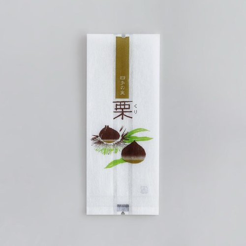 合掌袋 合掌ガゼット袋 GU(レーヨンタイプ) No.3 栗小袋 バラ 福助工業 [ケース販売]画像