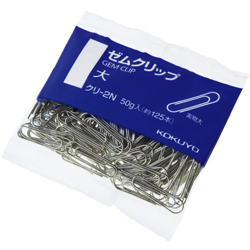 ｾﾞﾑｸﾘｯﾌﾟ(袋入り) 大 28mm 1ｾｯﾄ(約1250本:約125本×10ﾊﾟｯｸ)画像