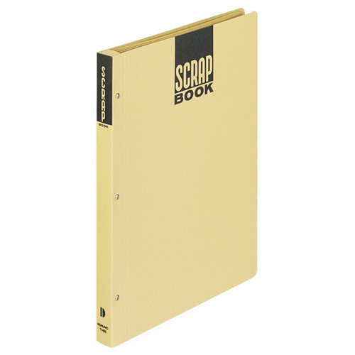 ｽｸﾗｯﾌﾟﾌﾞｯｸD(とじこみ式) A4 中紙28枚 背幅25mm ｸﾗﾌﾄ 1冊