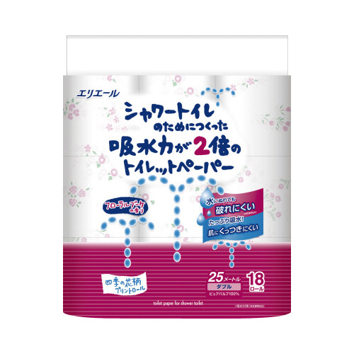 シャワートイレ　フラワー　ダブル２５ｍ　１８Ｒ画像