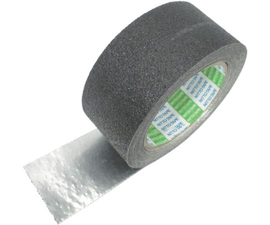 アンチスキッドテープ（屋外用） AS-127 凹凸面用 1.0mm×100mm×5m ブラック画像