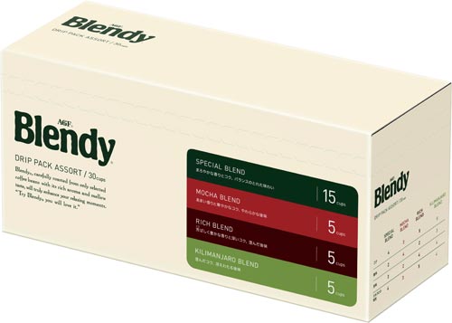 「ブレンディ」　レギュラーコーヒ　ドリップパック画像