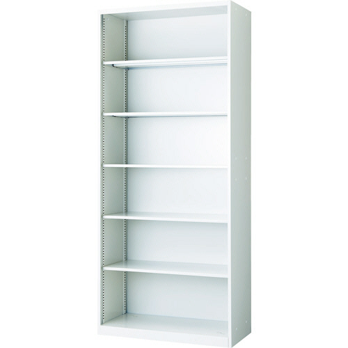 ﾕﾆｯﾄ型壁面書庫 ｵｰﾌﾟﾝ 下置専用 W900×D400×H2100mm ﾎﾜｲﾄ 1台