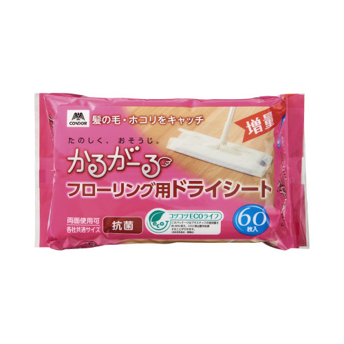 かるがーる　フローリングドライシートＥＣ　６０枚画像