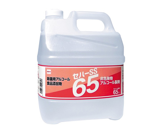 食品添加物アルコール製剤 SS65 4L 1ケース（4本入）画像