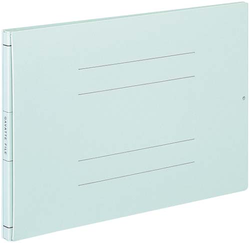 ガバットファイル（活用タイプ・紙製）Ａ４横青　５冊画像