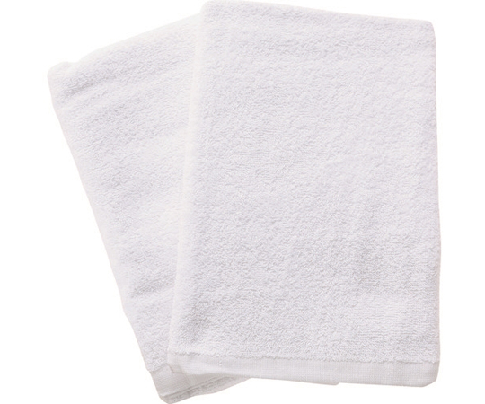 バスタオル　白　60X120cm　2枚入画像