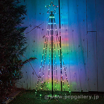 150cmカラフルタワーツリー画像