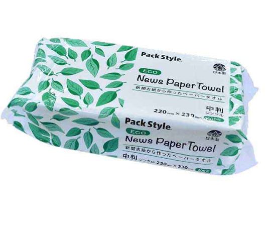 PSニューズペーパータオル中判　リサイクル　30個入