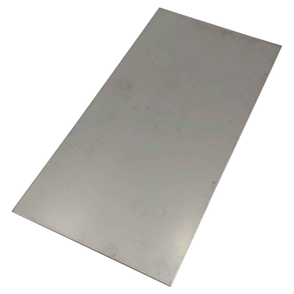 ステンレス板　シャーリング切断　100×200×t1mm画像