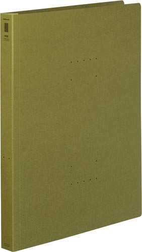 フラットファイルＮＥＯＳ　Ａ４厚とじ　緑１０冊画像