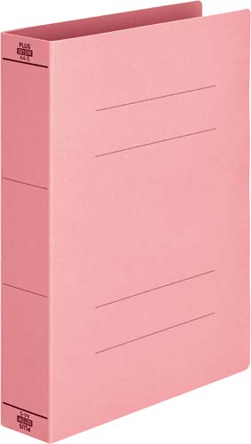 フラットファイル　厚とじ５００　Ａ４Ｓ　ピンク１冊画像