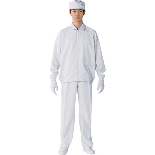 Linet 防塵上着 L ﾎﾜｲﾄ 1着画像