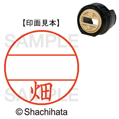 ﾃﾞｰﾀｰﾈｰﾑEX12号 ﾏｽﾀｰ部(印面) 既製 畑 1個画像