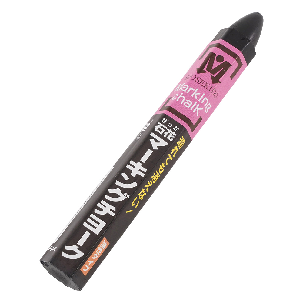 石花マーキングチョーク　黒　1箱（24本入）