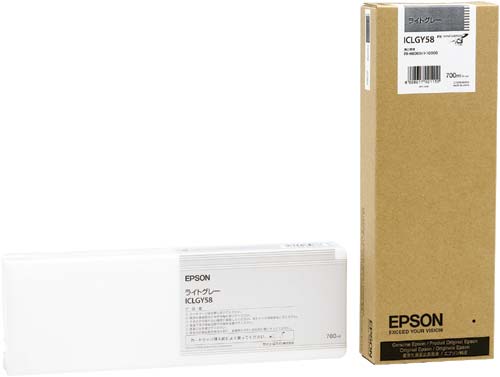 純正インク　ＩＣＬＧＹ５８　ライトグレー（大容量）画像