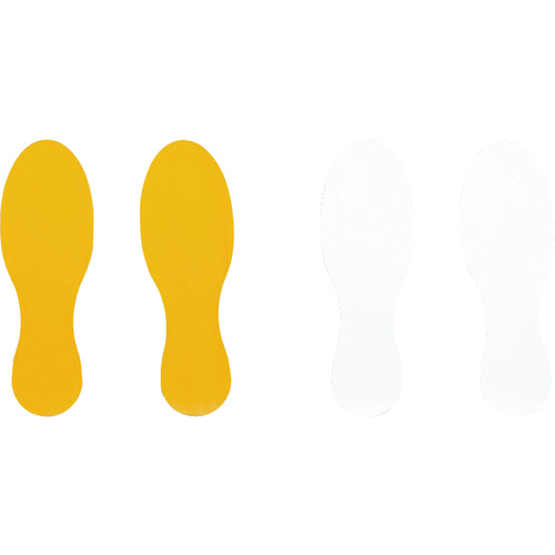 ﾗｲﾝﾌﾟﾛ 足型ｼｰﾄ 橙 1袋(2枚)画像