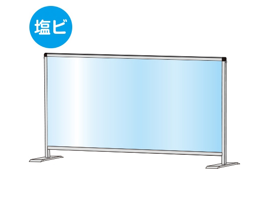 パーテーションスタンド　600×1100mm　ロウ　（塩ビ仕様）画像