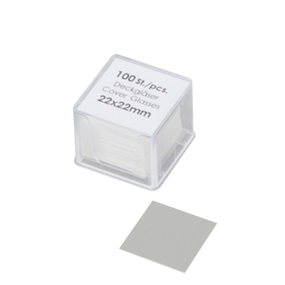 カバーグラス　22×22mm　100枚×10箱入画像