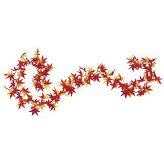 ニューもみじガーランド(レッド/イエロー）画像