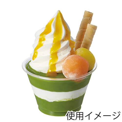 テイクアウトやパッケージに！透明タイプのカップ