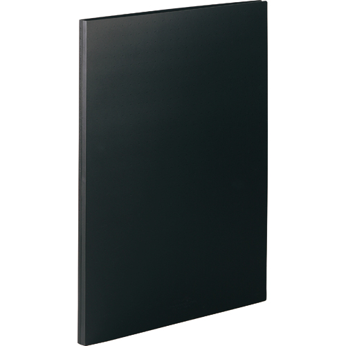 AQUA DROPs ｸﾘﾔｰﾌﾞｯｸ(ﾎﾟｹｯﾄ交換ﾀｲﾌﾟ) A3ﾀﾃ 42穴 15ﾎﾟｹｯﾄ付属 黒 1冊画像