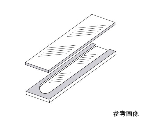 組立セル（2面透明）　0.040mL　溶融石英画像