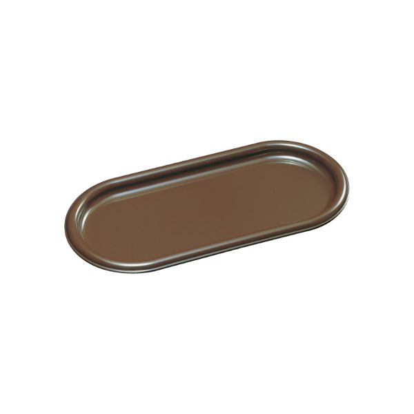 トレー ダイヤ 小判トレー ブラウン 台和