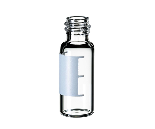 オートサンプラー用バイアル用　ラベル付透明バイアル　100本入画像