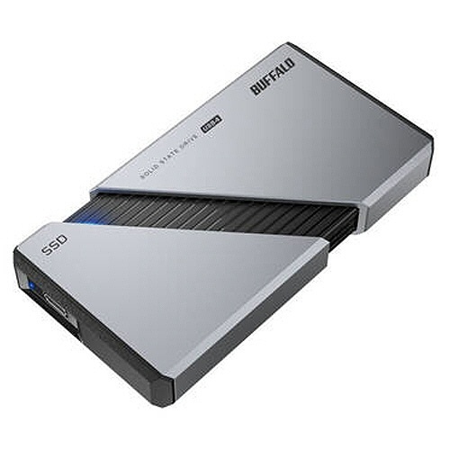 PC向け USB4(Gen3x2)対応 High-End ﾎﾟｰﾀﾌﾞﾙSSD 2TB ｼﾙﾊﾞｰ 1台画像