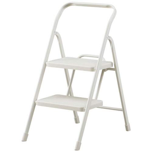 折りたたみｽﾃｯﾌﾟ 2段 ﾆｭｱﾝｽｸﾞﾚｰ 1台画像