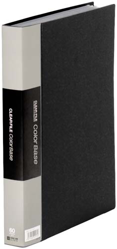 カラーベース固定式　Ａ４縦６０ポケット　黒画像