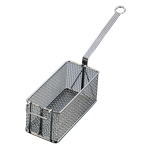 EBM　鉄　ポテトフライヤー(クロームメッキ)　小(幅120mm)　1個画像