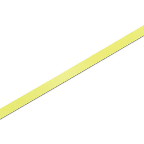 HEIKO シングルサテンリボン 9mm幅×20m巻 黄色画像