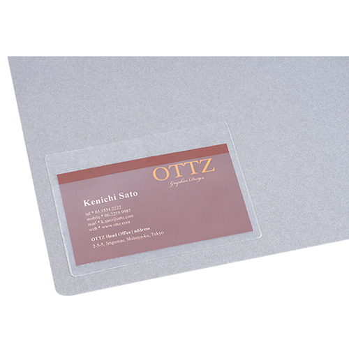 ﾀｯｸﾎﾟｹｯﾄ 名刺横型用 1ﾊﾟｯｸ(6片)画像