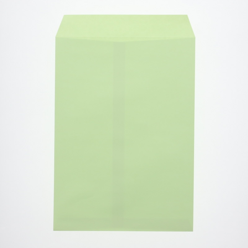 ヘイコー　カラー封筒　角２　ウグイス画像