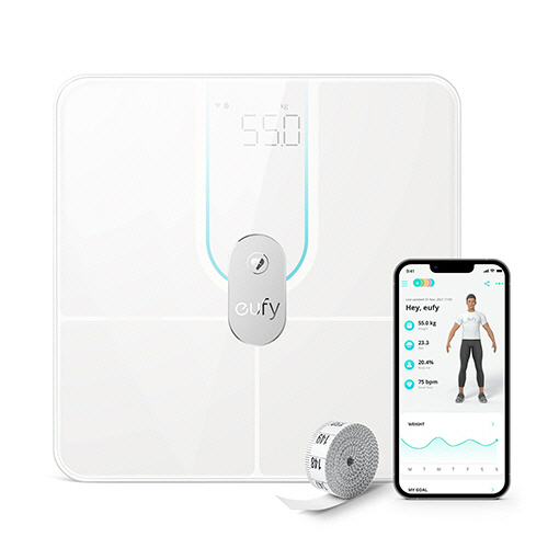 eufy(ﾕｰﾌｨ) 体重･体組成計 Smart Scale P2 Pro ﾎﾜｲﾄ 1台画像