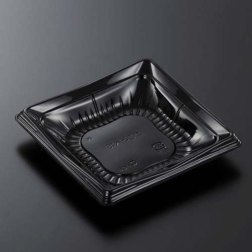 中央化学 どんぶり容器 CT かこみ K15 黒-BK 本体L1画像