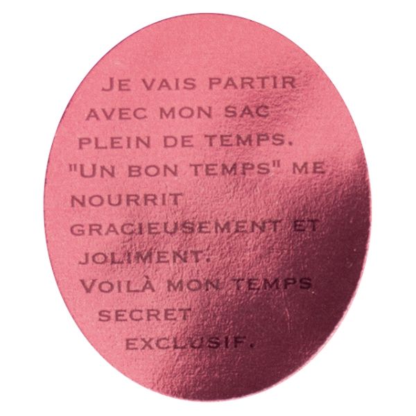 スウィーツ用品 エリプスカールケーキピック-1 ピンク(100枚) ヘッズ画像