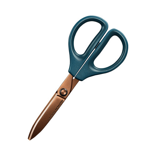 ハサミ　サクサ　チタン・グルーレス刃　ダークブルー画像