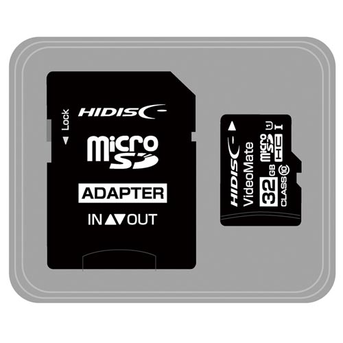 ｍｉｃｒｏＳＤＨＣカード　ビデオ記録用　３２ＧＢ画像