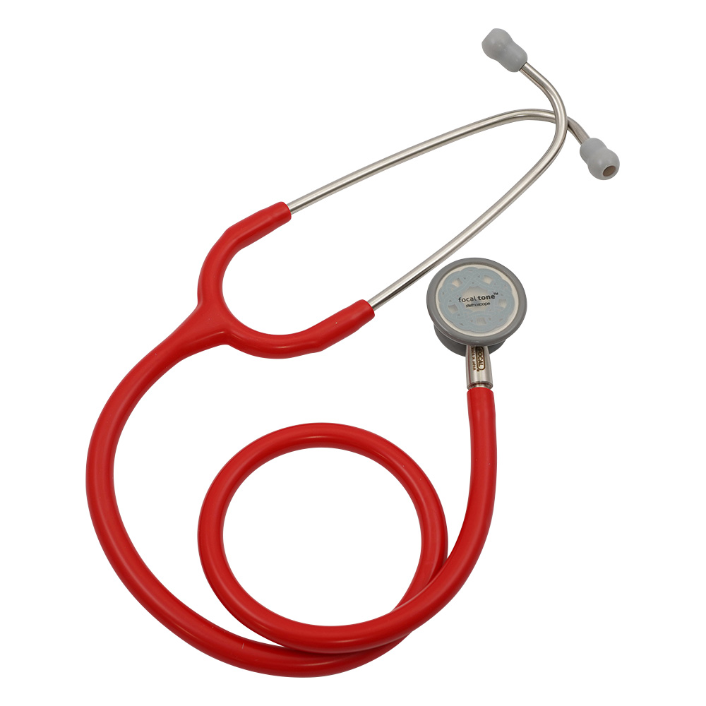 聴診器 フォーカルトーン 小児用 シャインレッド画像