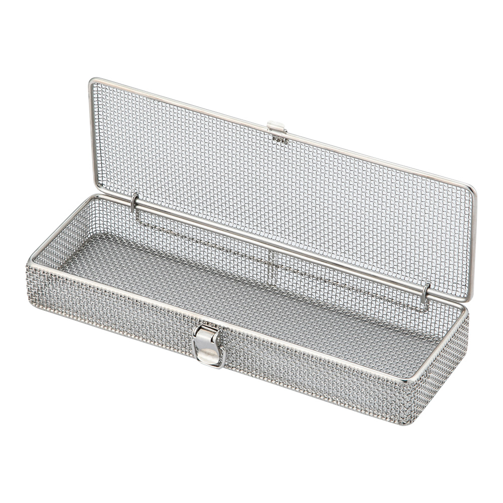 ロック付きメッシュバスケット画像