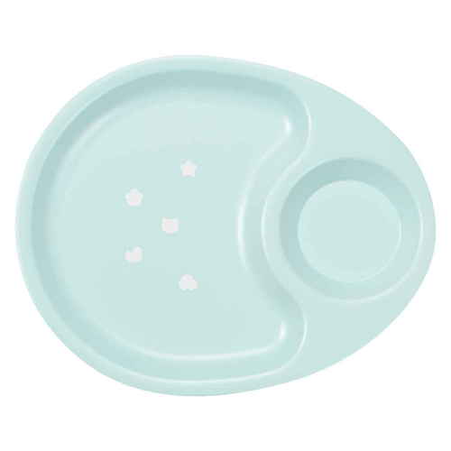 トレー 27cm Kids Palette キッズパレット プラスチック ライトブルー画像