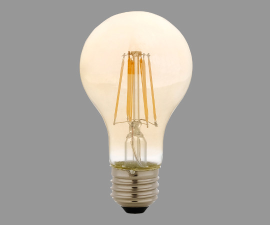 LEDフィラメント電球　レトロ球　E26　60形相当画像