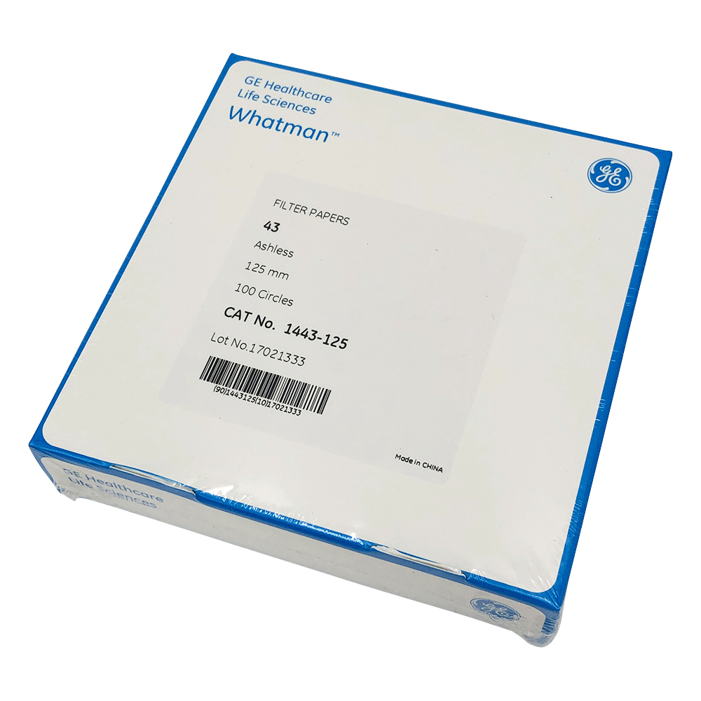 定量円形濾紙　No.43　12.5cm　100枚入画像