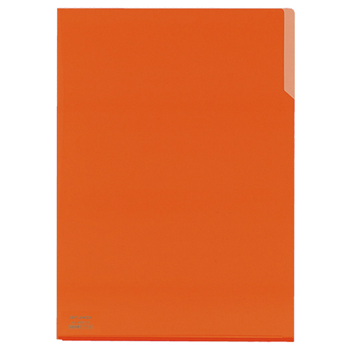 ｸﾘﾔｰﾎﾙﾀﾞｰ10(ﾃﾝ) A4 橙 1ｾｯﾄ(5枚)画像